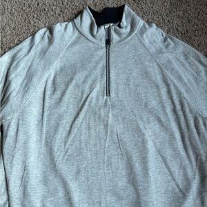 Fairway & Greene Q-Zip Sweater Outerwear XXL Gray Interlachen Country Club
